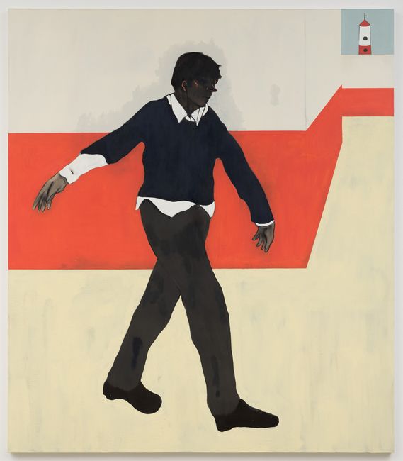 Boy Walking by Francisco Rodríguez contemporary artwork