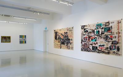 Exhibition view: Group Exhibition, From Pop Art to New Media, Shanghart Gallery, Singapore (19 August-22 October 2017). Courtesy Shanghart Gallery, Singapore.