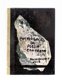Poesia Concreta Cataloguing by Paulo Bruscky contemporary artwork works on paper
