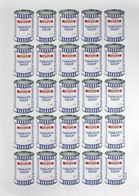 Soup Cans by Banksy contemporary artwork painting, print