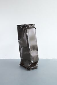 Box - 3 Layers (Umber Brown) by Angela De La Cruz contemporary artwork sculpture