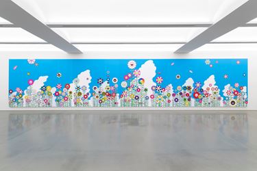 Exhibition view: Takashi Murakami, « Heads ↔  Heads », Perrotin, New York (28 April–17 June 2018). © Takashi Murakami/Kaikai Kiki Co., Ltd. All Rights Reserved. Courtesy Perrotin. Photo: Guillaume Ziccarelli.