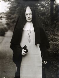 Nonne (Nun) by August Sander contemporary artwork print