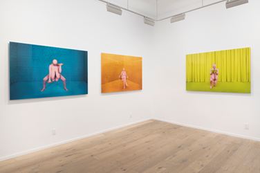 Exhibition view: Berna Reale, While You Laugh, Galeria Nara Roesler, New York (24 April–15 June 2019). Courtesy the artist and Galeria Nara Roesler. Photo: © Adam Reich.