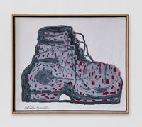 Boot by Philip Guston contemporary artwork painting