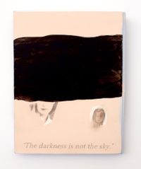 The Darkness is not the sky by Lee Kit contemporary artwork painting, drawing, mixed media