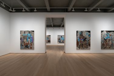 Contemporary art exhibition, Omar Ba, Droit du sol - droit de rêver at Templon, New York, USA
