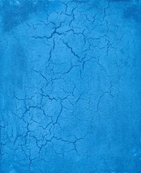 Bleu Monochrome (23 094 BM) by Philippe Pastor contemporary artwork painting, mixed media