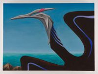 New Bird of Biscay by Alejandro Cardenas contemporary artwork painting