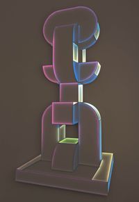 Anito (Sunset May 26 2021) by James Clar contemporary artwork sculpture