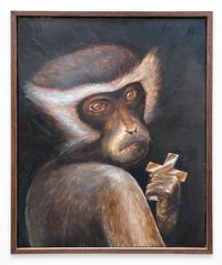 Evangelical Vervet (No.2) by Eric McHenry contemporary artwork painting