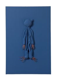 Blue by Permindar Kaur contemporary artwork sculpture
