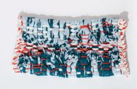 Fiction Landscape–contour 4 by Bi Rongrong contemporary artwork textile