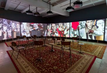 Exhibition view: William Kentridge, Oh To Believe in Another World, Marian Goodman Gallery, New York (12 September–21 October 2023). Courtesy Marian Goodman Gallery.