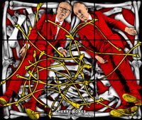 CHERRY BONES by Gilbert & George contemporary artwork painting, works on paper, sculpture, photography, print