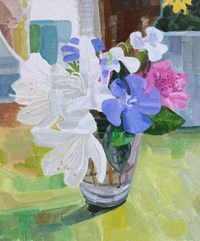 꽃과 화병 Flowers in a vase-11 by Seokmee NOH contemporary artwork painting