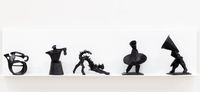 Quintet (Shostakovich) by William Kentridge contemporary artwork sculpture