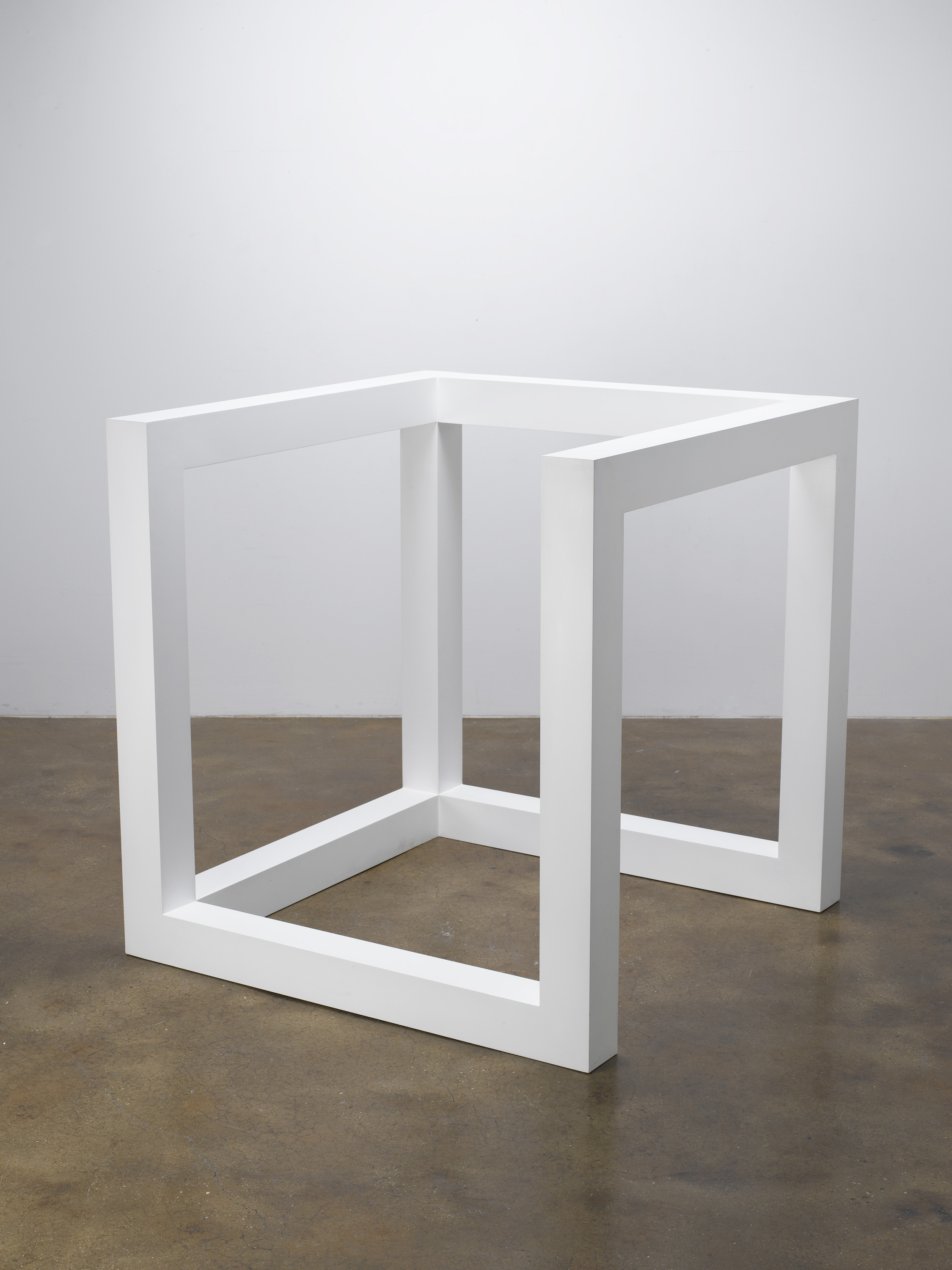 Incomplete Open Cube 10/4, 1974 by Sol Lewitt | Ocula