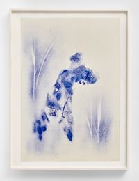 Anthropométrie sans titre (ANT 162) by Yves Klein contemporary artwork painting