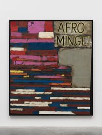 Afro Mingei Tapestry 1 by Theaster Gates contemporary artwork sculpture, mixed media