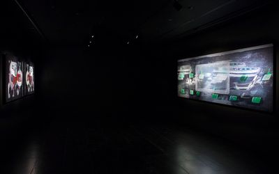 Exhibition view: Tishan Hsu, delete, Empty Gallery, Hong Kong (26 March–June 6 2019). Courtesy Empty Gallery. Photo: Michael Yu.