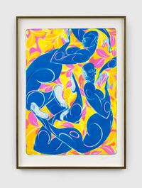 Sunrisers by Tunji Adeniyi-Jones contemporary artwork painting, print