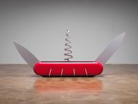 Knife Ship 1:12 by Coosje Van Bruggen and Claes Oldenburg contemporary artwork sculpture, mixed media
