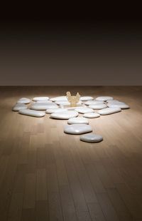 Flat Stone by Mariko Mori contemporary artwork sculpture
