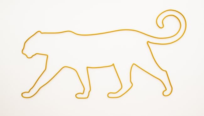 Cheetah by Florentijn Hofman contemporary artwork