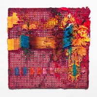 Brain-gut clusters by Fabian Marcaccio contemporary artwork mixed media