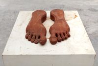 Feet by Joe Bradley contemporary artwork sculpture