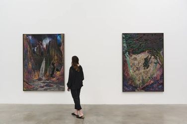 Exhibition view:  Matthew Day Jackson, Against Nature, Pace Gallery, West 25th Street, New York (12 May–1 July 2023). Courtesy Pace Gallery.