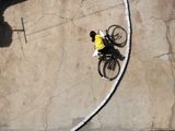 Parabolic Bike by Robin Rhode contemporary artwork 3