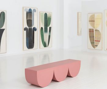 Contemporary art exhibition, Sabine finkenauer, Mailied at Alzueta Gallery, Séneca, Spain
