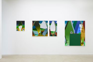 Exhibition view: Hyunsun Jeon, Meet Me in the Middle, GALLERY2, Seoul (7 July–6 August 2022). Courtesy GALLERY2.