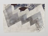 Zig Zag Drawing #4 by Alison Wilding contemporary artwork painting, works on paper