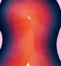 Conscious Curve by Osamu Kobayashi contemporary artwork painting