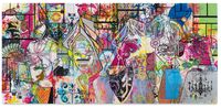 The Last Rights Game by Ryan McGinness contemporary artwork painting
