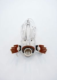 Kwakwaka’wakw, Musgamakw Dzawada’enuxw First Nation Inuit Weather Mask by Beau Dick contemporary artwork painting, sculpture