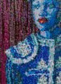 Blue Lady by Frances Goodman contemporary artwork 2