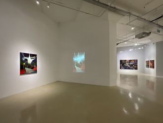 Exhibition view: Superfuture, Gajah Gallery, Singapore (31 March–10 April 2022). Courtesy Gajah Gallery. 