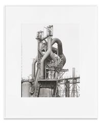Blast Furnace, Steubenville, Ohio, USA by Bernd & Hilla Becher contemporary artwork photography