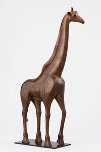 Giraffe, intermediate model by Daniel Daviau contemporary artwork sculpture
