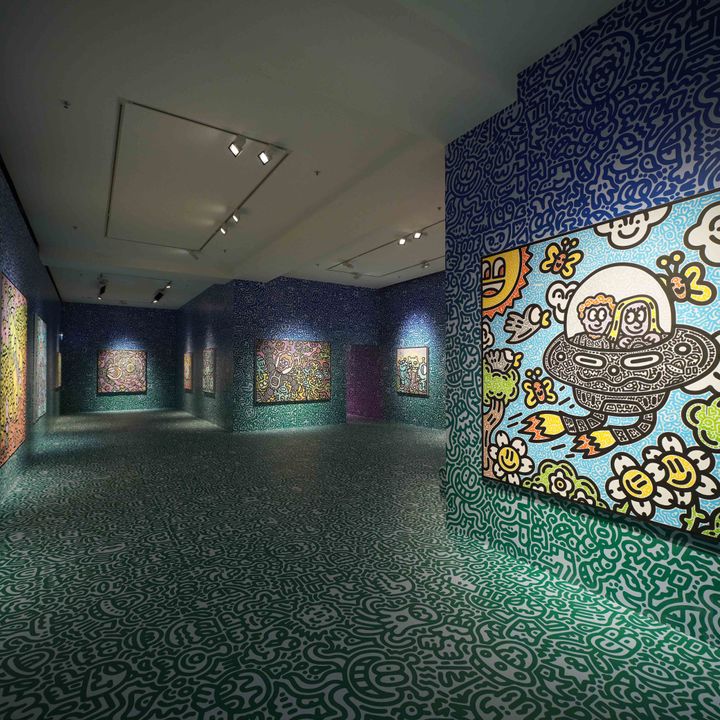 Mr.doodle リソグラフ MR DOODLE | TURTLE DRIVE 烏龜駕車 | Contemporary Art | Hong