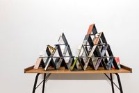 house of cards by Linus Riepler contemporary artwork mixed media