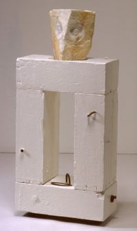 Marble and Wood Sculpture by Oliver Lee Jackson contemporary artwork sculpture