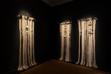 Exhibition view: Manal AlDowayan, Their Love is Like All Loves, Their Death is Like All Deaths, AlJadidah District, in AlUla (KSA) (8 February–23 March 2024). Courtesy Sabrina Amrani.