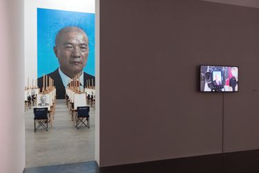 Exhibition view: Wang Qingsong, On the Field of Hope, Tang Contemporary Art, Beijing (11 July–26 August 2020). Courtesy Tang Contemporary Art, Beijing. 