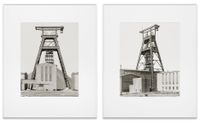 Winding Tower, Fosse Noeux No. 13, Sains en Gohelle by Bernd & Hilla Becher contemporary artwork photography