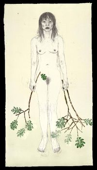 Untitled by Kiki Smith contemporary artwork painting, print